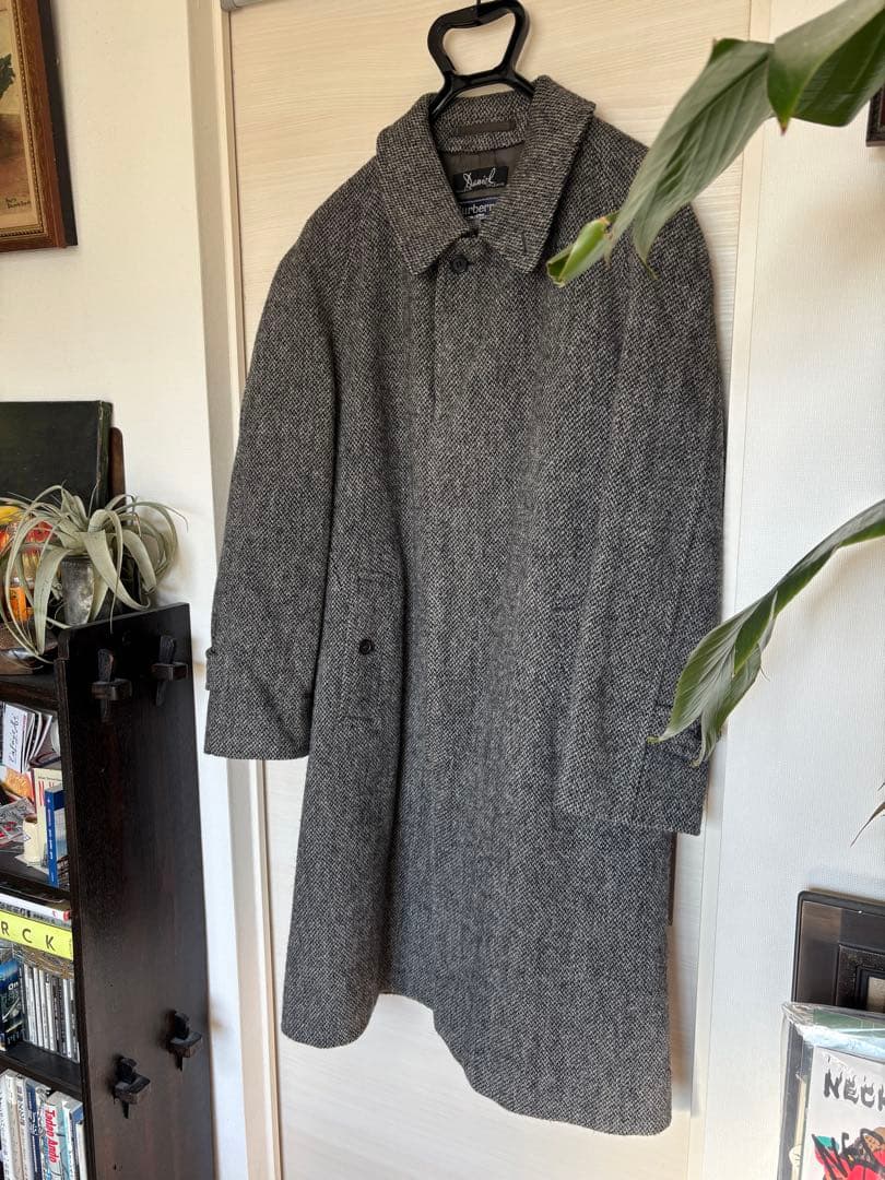 【別注品】Burberry’s ハリスツイード ステンカラーコート size52