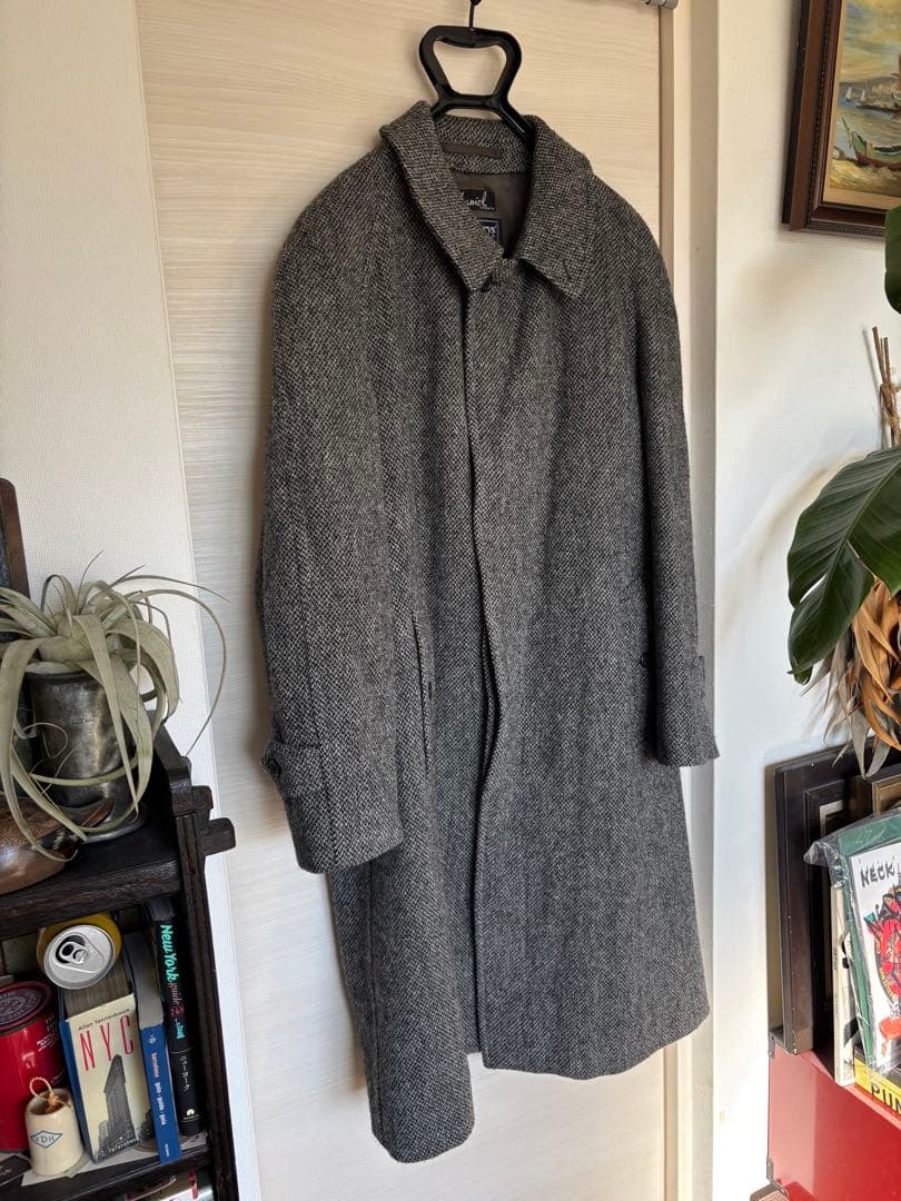 【別注品】Burberry’s ハリスツイード ステンカラーコート size52