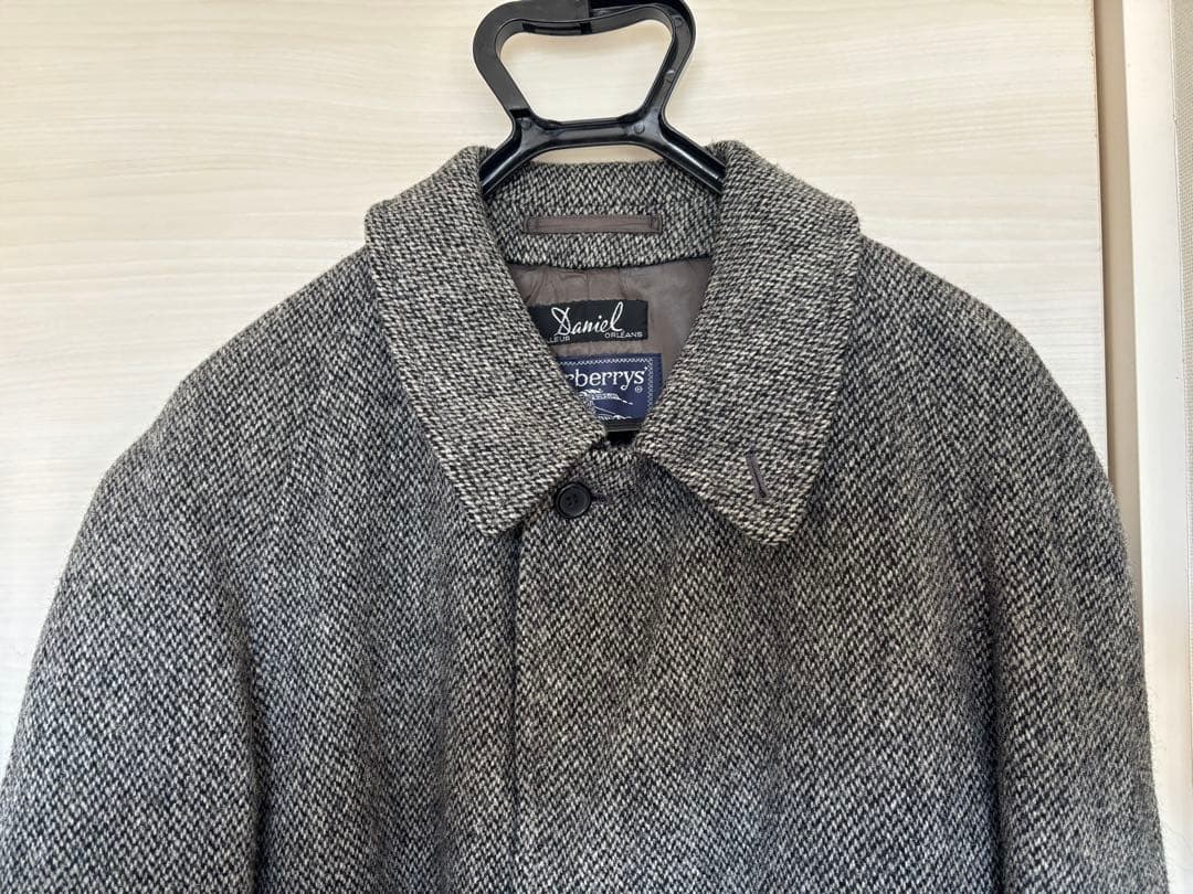 【別注品】Burberry’s ハリスツイード ステンカラーコート size52