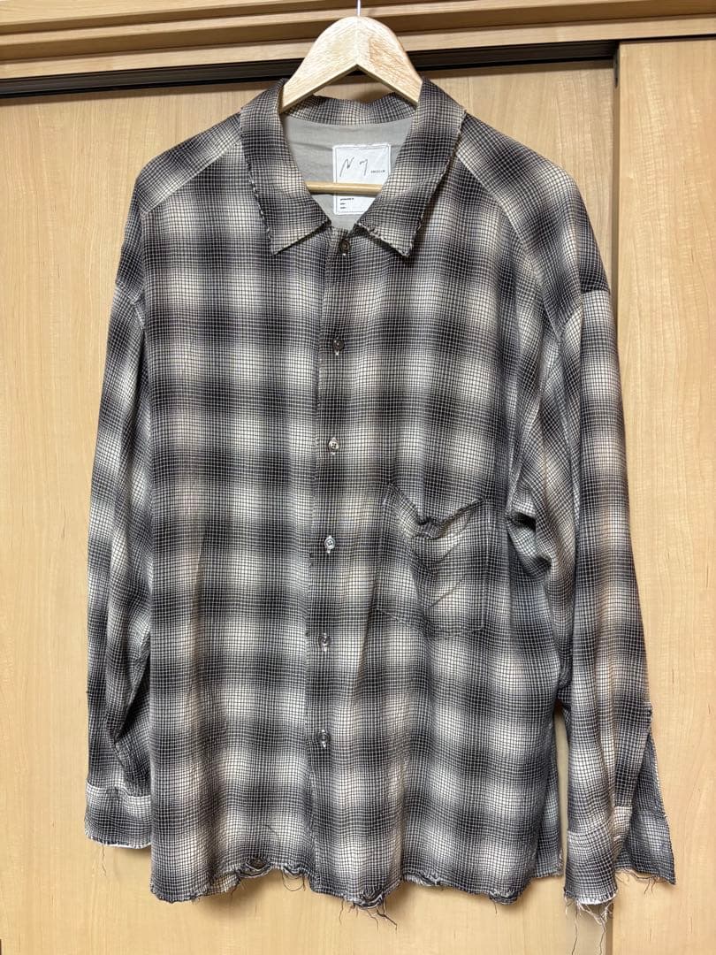 ANCELLM (アンセルム) / OMBRECHECK SHIRT 25SS