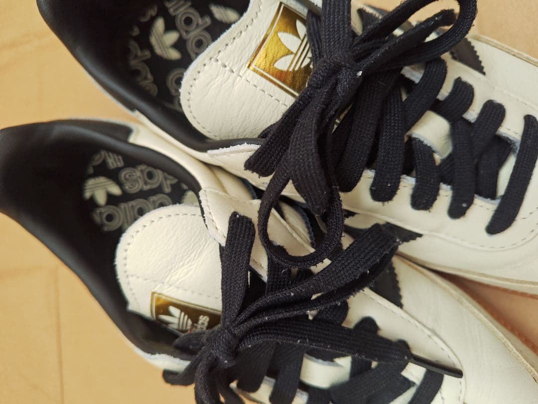 アディダス　オリジナルズ　サンバ　OG　24.0　ベージュ