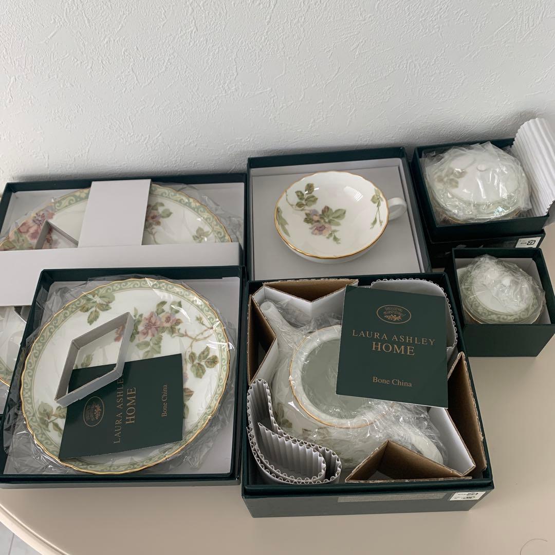 ローラアシュレイアンジェリカ　ティーセット6点