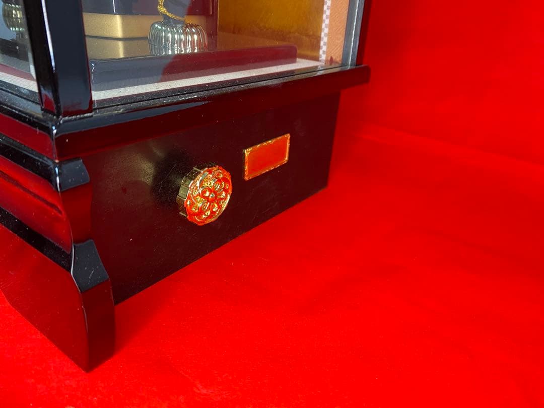 東京久月　家紋とお子様名入付破魔弓１５号・間口約３０×奥行約２４×高さ約５７㎝