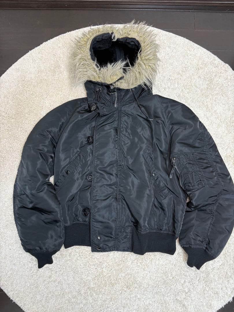 80s 90s ALPHA N-2B フライトジャケット