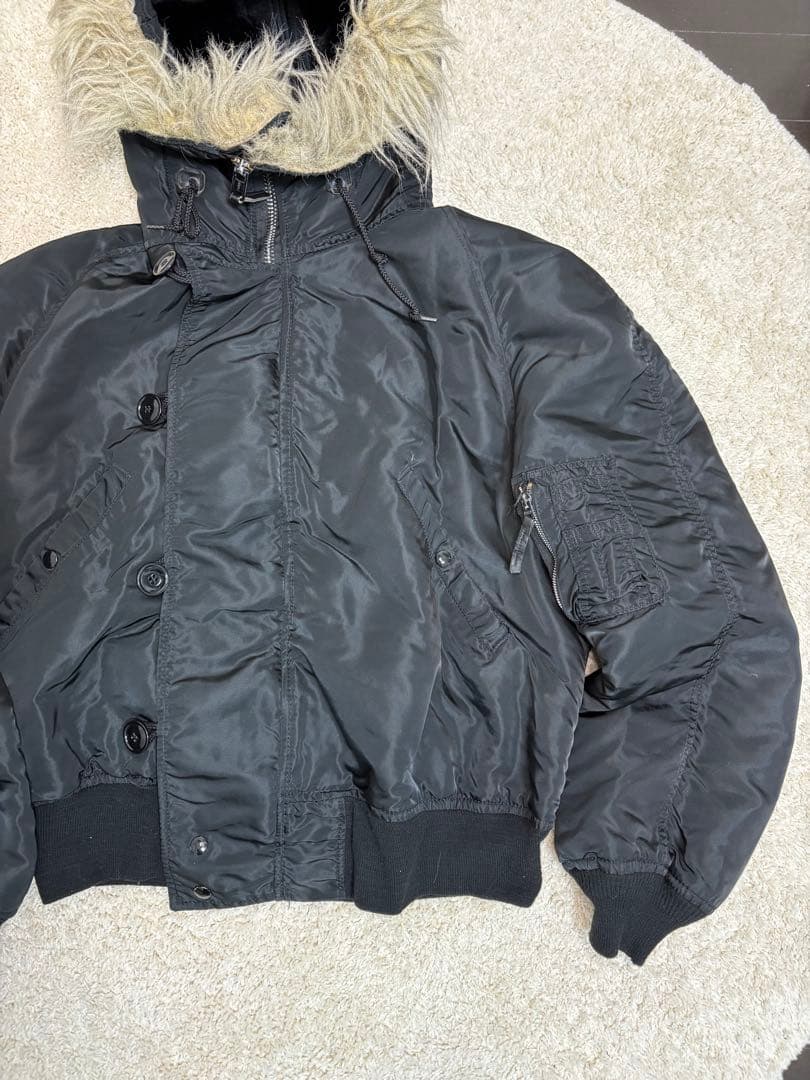 80s 90s ALPHA N-2B フライトジャケット