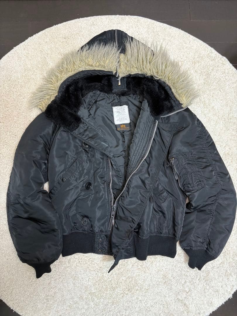 80s 90s ALPHA N-2B フライトジャケット