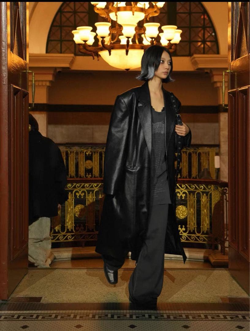 masonprince 25aw 2回着用 レザーコート