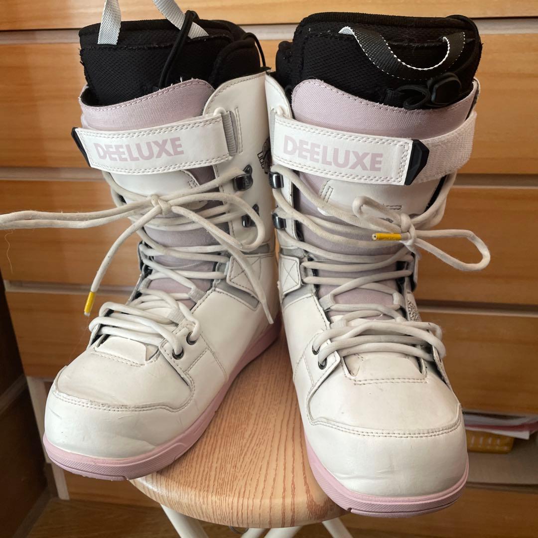 DEELUXE スノーボードブーツ ホワイト　26㎝