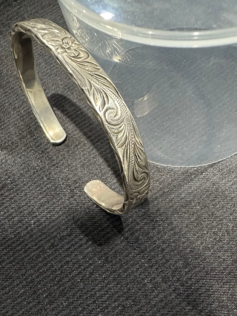 ロノ lono ハワイアンジュエリー　フラットバングル8mm