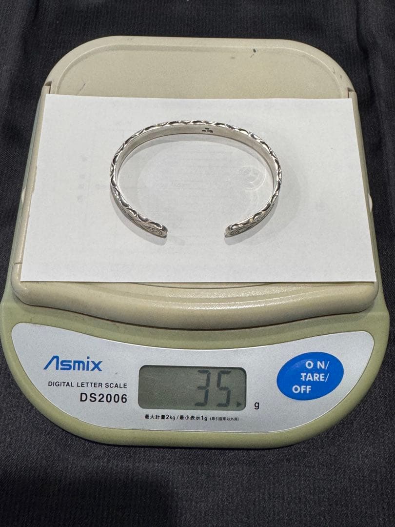 ロノ lono ハワイアンジュエリー　フラットバングル8mm