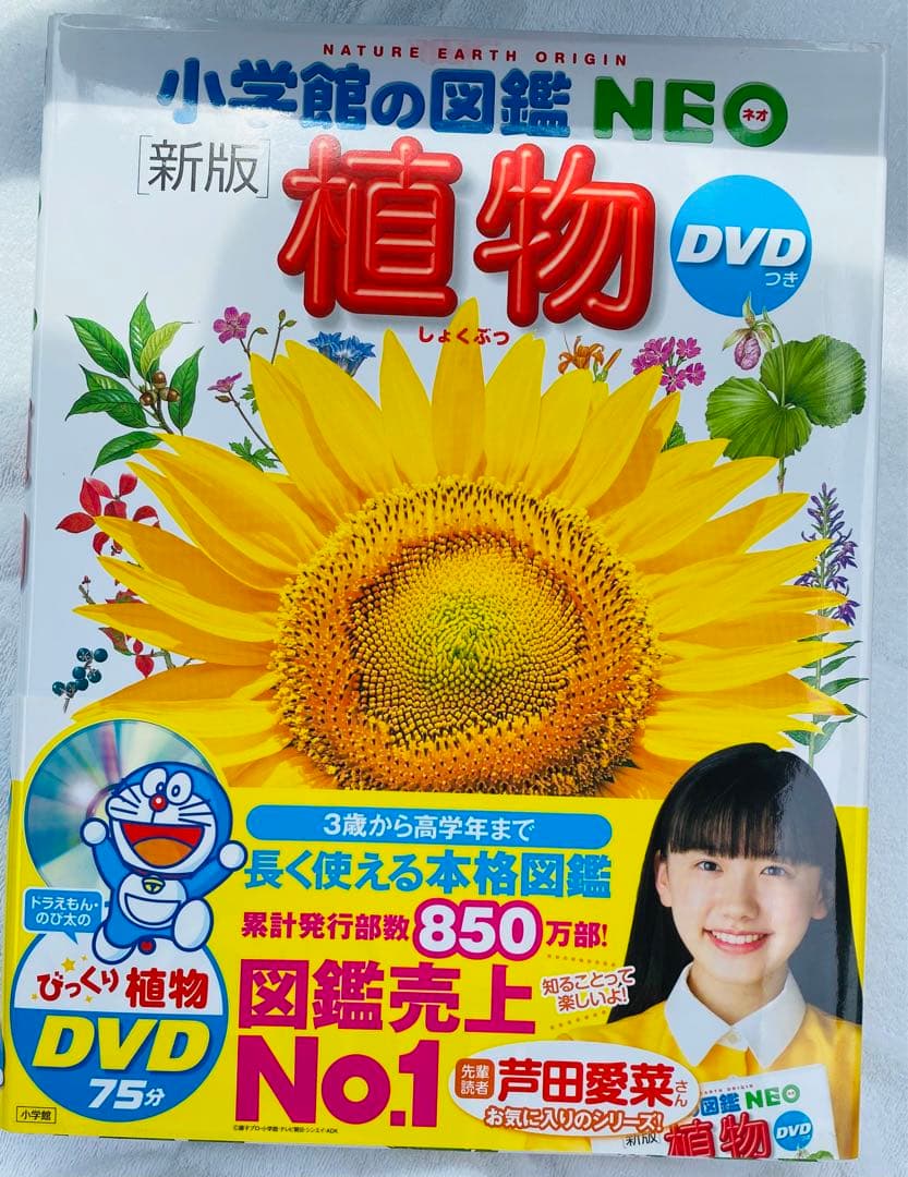 新版　小学館の図鑑NEO DVD付き 読み聞かせ366 10冊セット　ドラえもん