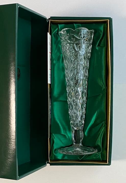 ボヘミアンクリスタル　Bohemian Glassware 花瓶