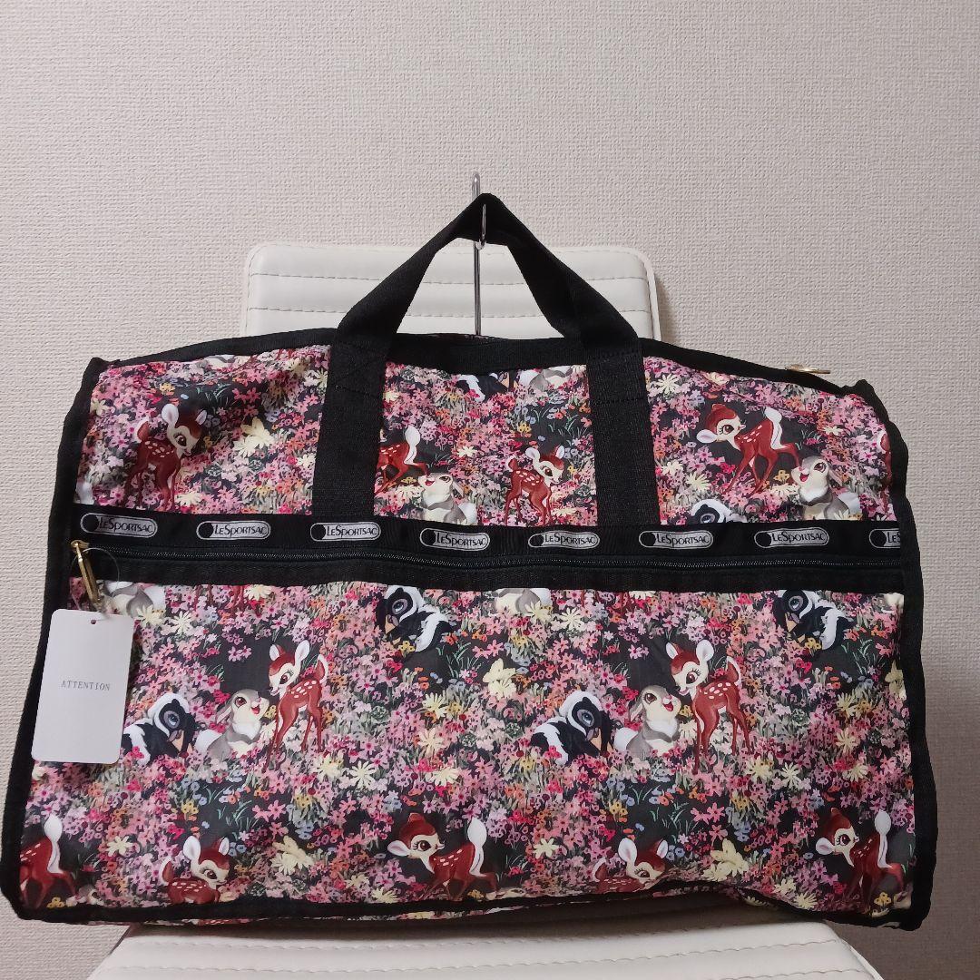 2243　レスポートサック　ボストンバッグ　バンビ　ポーチ付　新品未使用