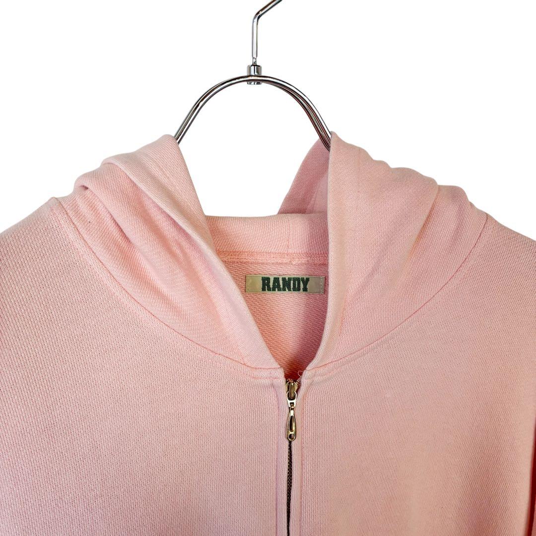 RANDY ジップパーカー