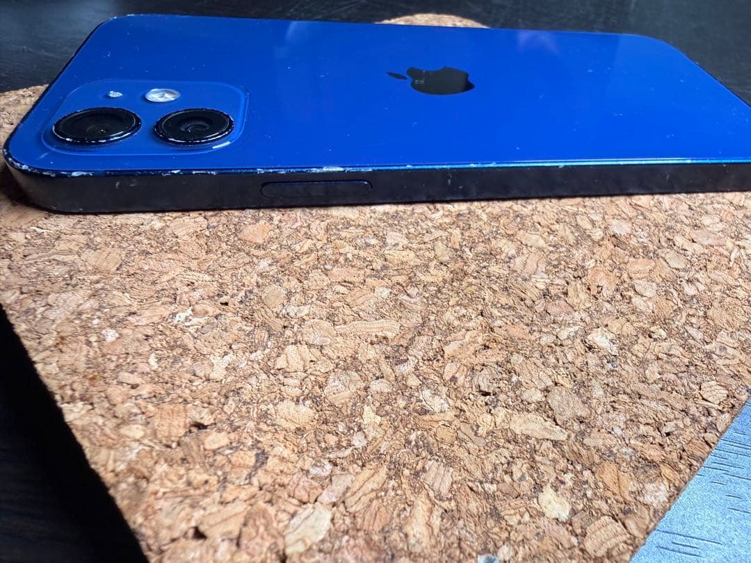 iPhone12 128GB 画面割れ 有線充電不可 カメラ曇りあり