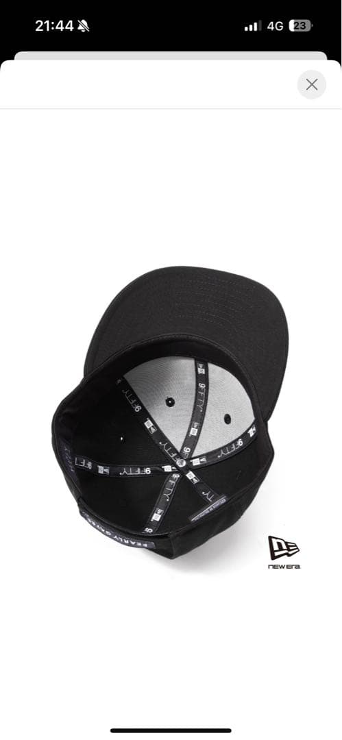 PG ブラックキャップ PEARLY GATES