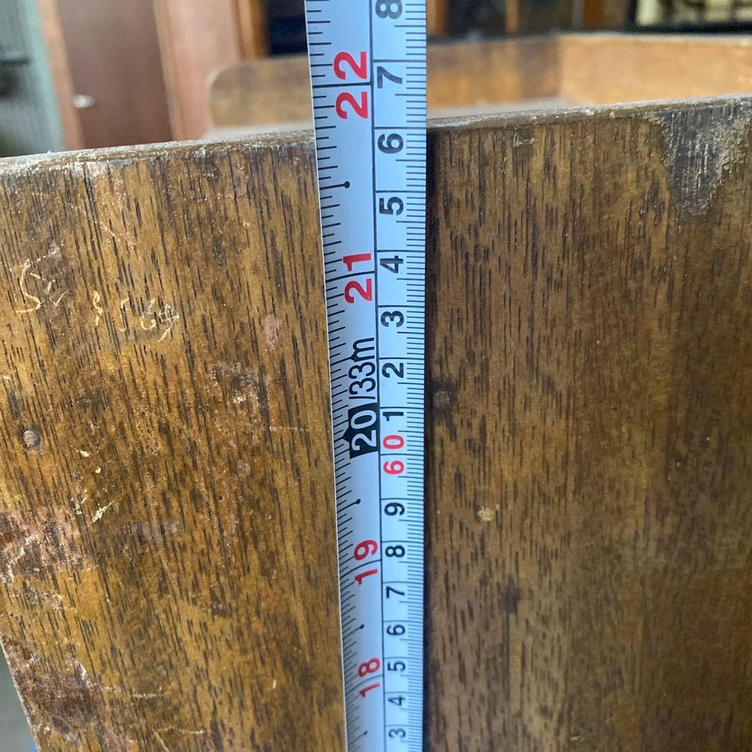 昭和レトロ　カルテ棚　木製 収納ラック 12段 引き出し付き