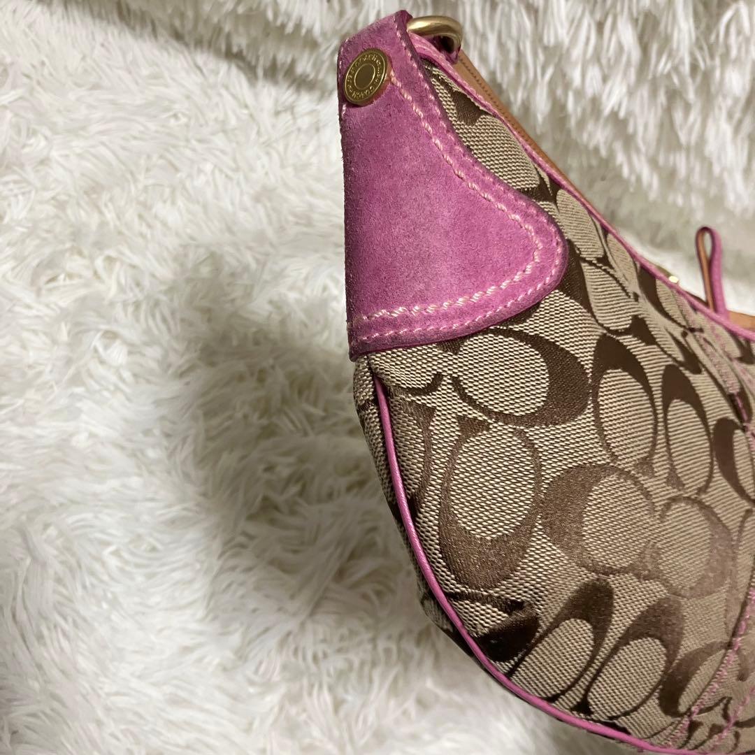 COACH アクセサリーポーチ 1480 シグネチャー コーチ ワンショルダー