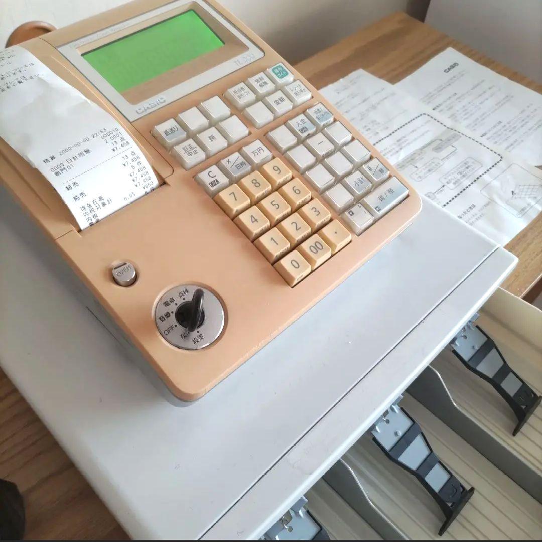 CASIO製　レジスター TE-300