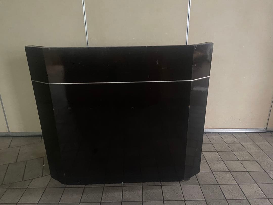 講演台　コクヨ　演台　キャスター付　キズ等あり