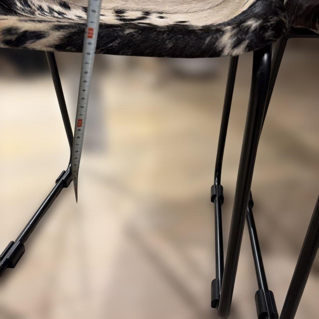 牛革ハラコの椅子2脚セット！最終値下げ