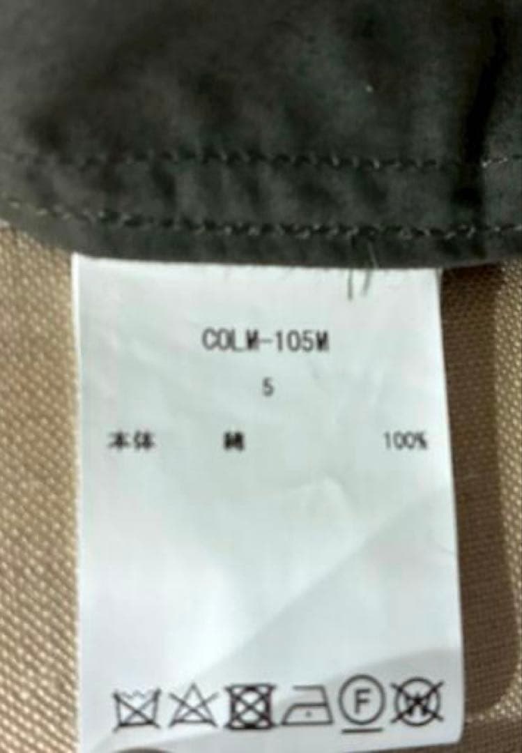 新品 シオタ スビンコットンタイプライターバルマカンコート 5（Mサイズ）