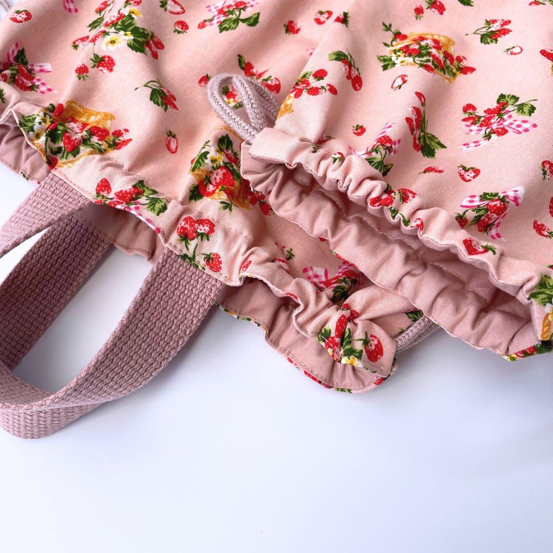 もこねこ【レッスンバッグ/上靴/巾着/体操着袋】ハンドメイドオーダー