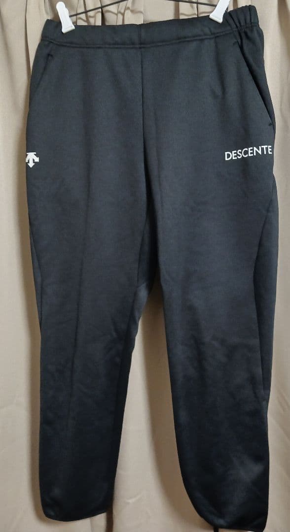 デサント　ウォームスウェットパーカー上下セット　サイズO 美品 黒　裏起毛