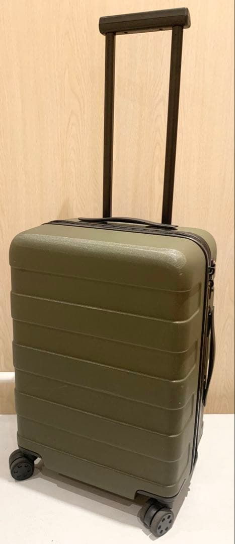 無印良品 MUJI キャリー ケース 36L 機内持込可 カーキ 軽量 4輪