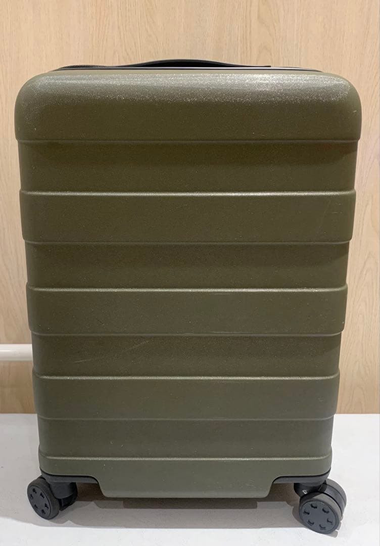 無印良品 MUJI キャリー ケース 36L 機内持込可 カーキ 軽量 4輪
