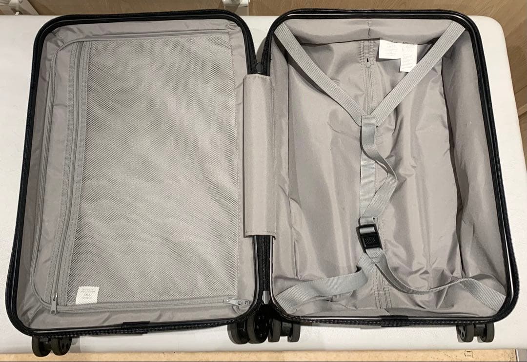 無印良品 MUJI キャリー ケース 36L 機内持込可 カーキ 軽量 4輪