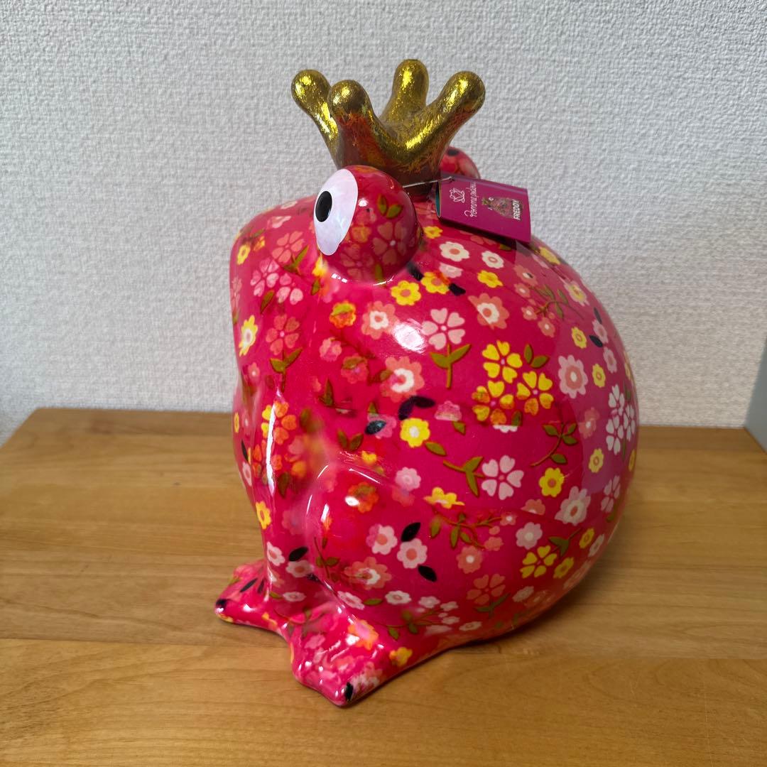 カエルの貯金箱　ポンピドゥ
