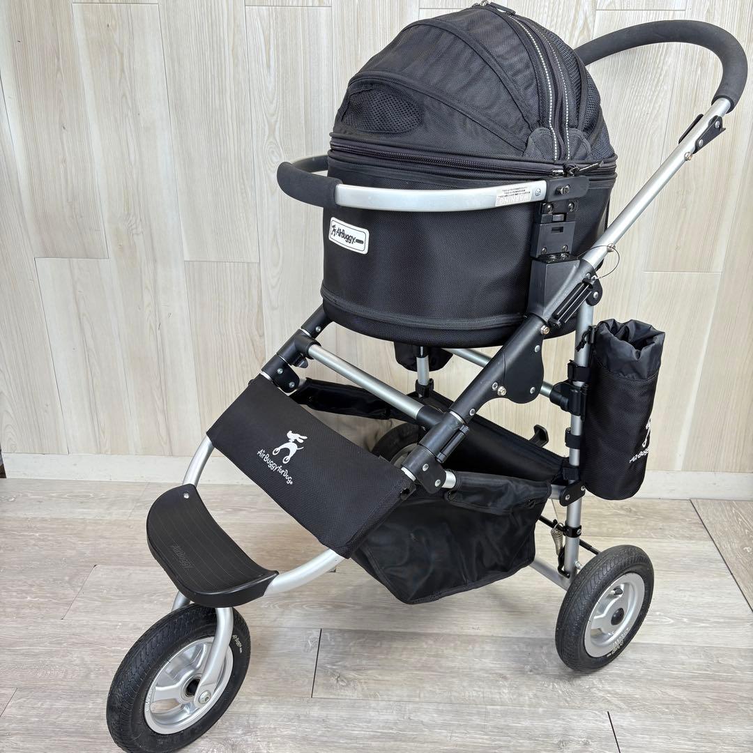 【美品】AIRBUGGY エアバギー for Dog ペットカート ドーム2個！