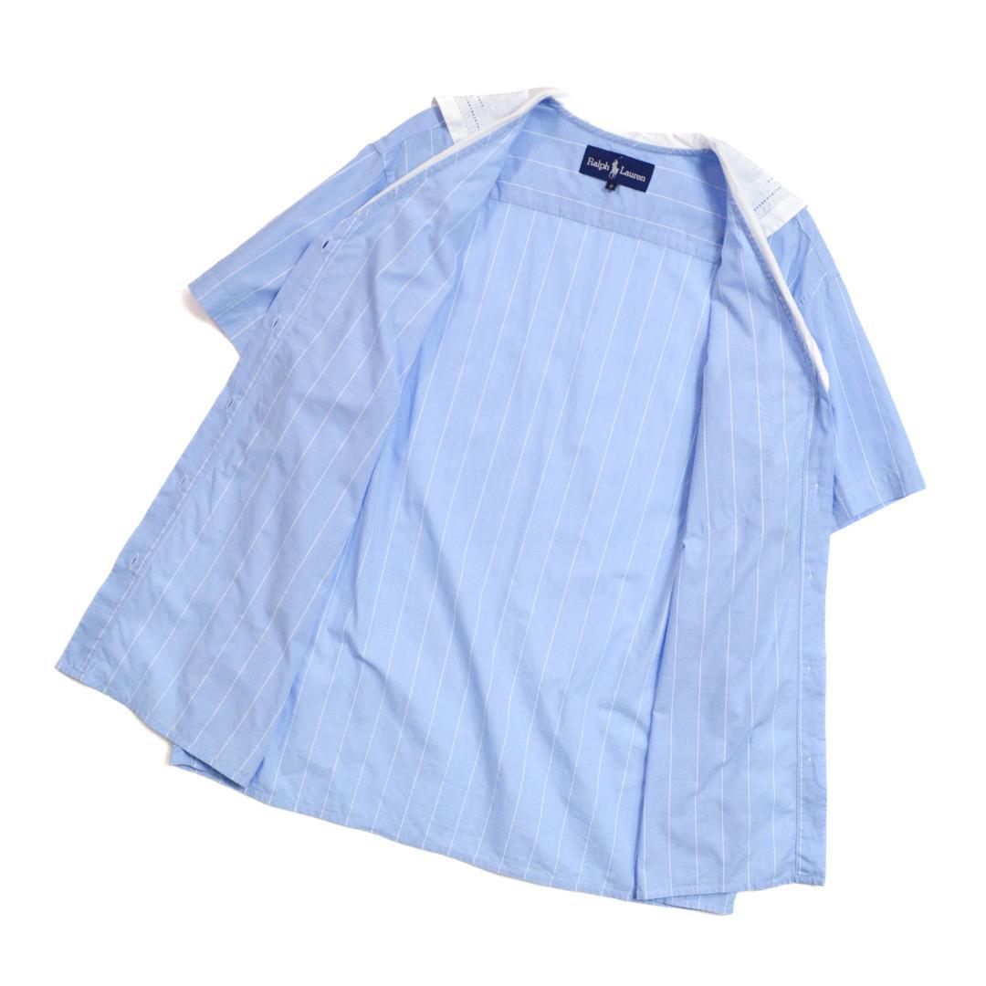 【美品】Ralph Laurenラルフローレン コットン製セーラーシャツM