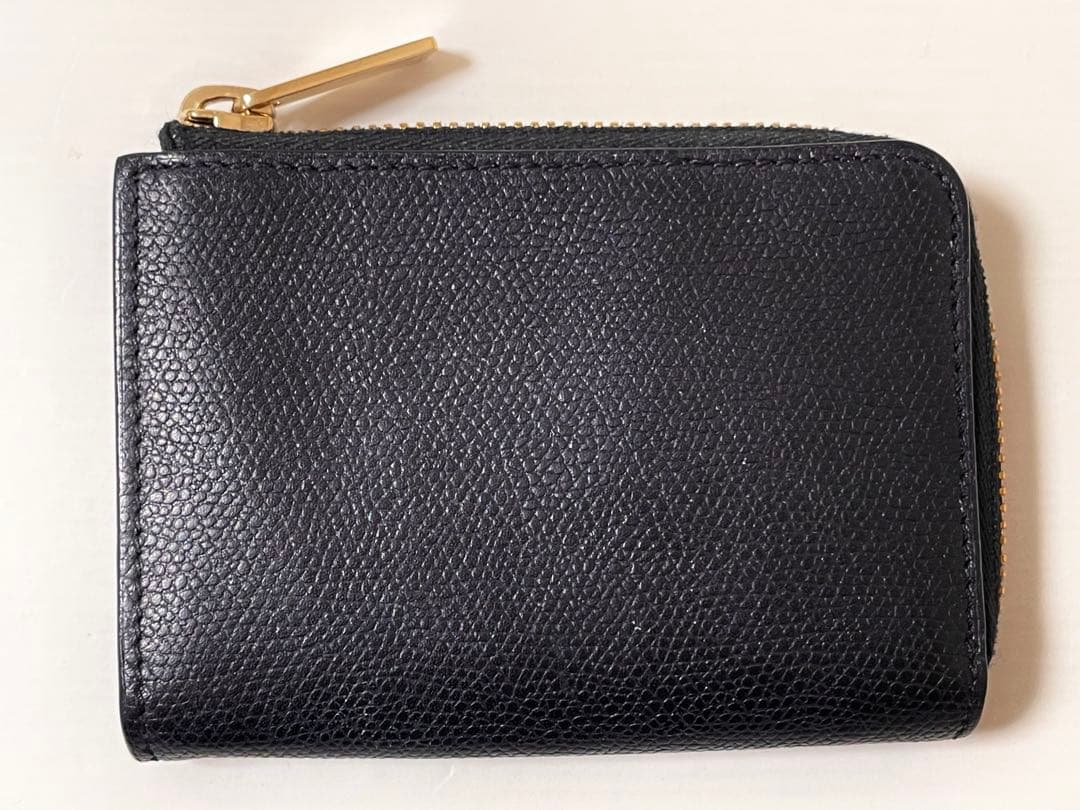 【早い者勝ち！】Valextra ヴァレクストラ　ジップキーホルダー　ブラック系