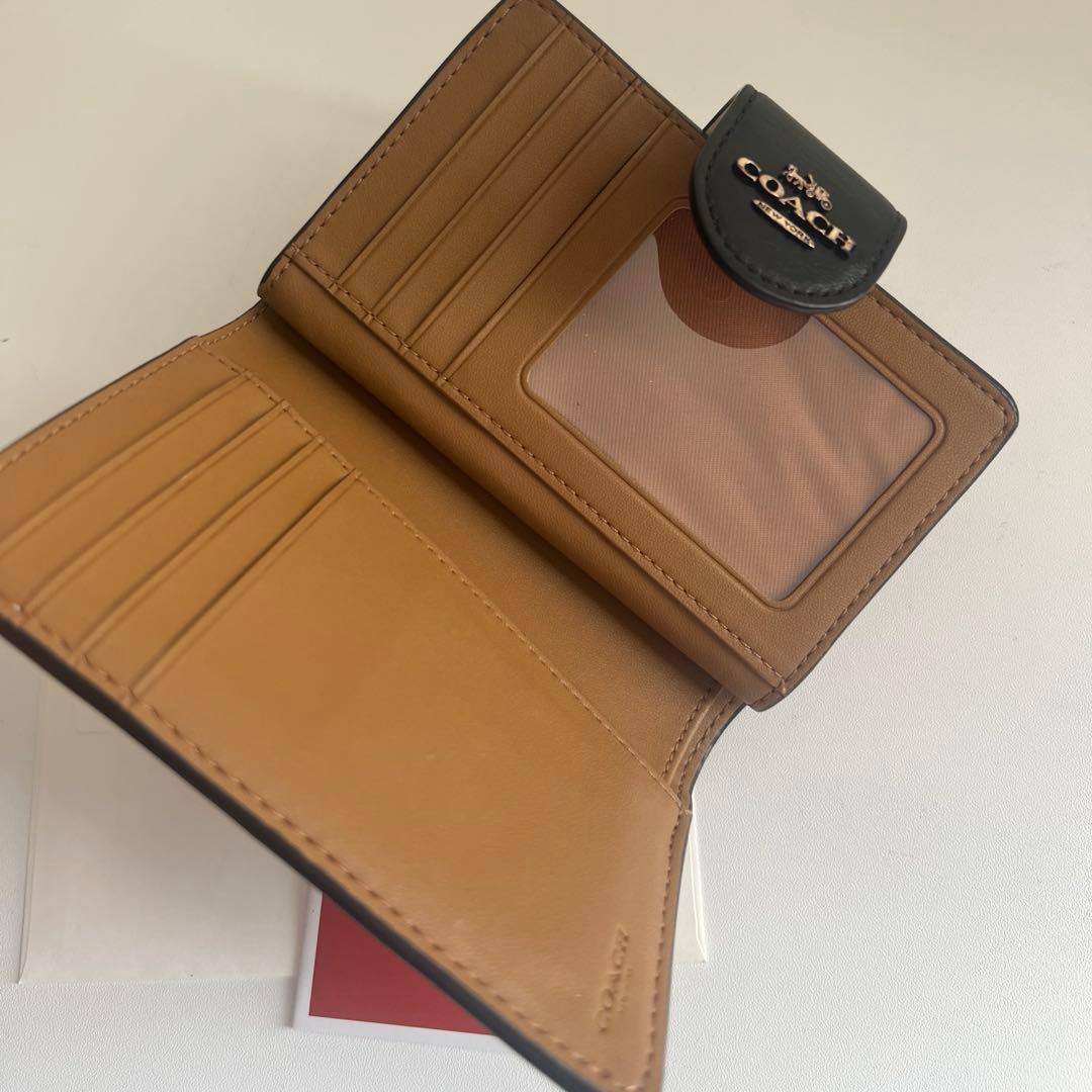 68 美品 COACH コーチ 2つ折り財布