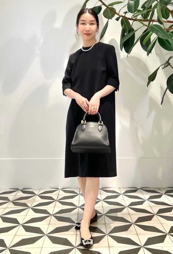 美品！Ballsey ボールジィ ドライダブルクロス Iラインワンピース