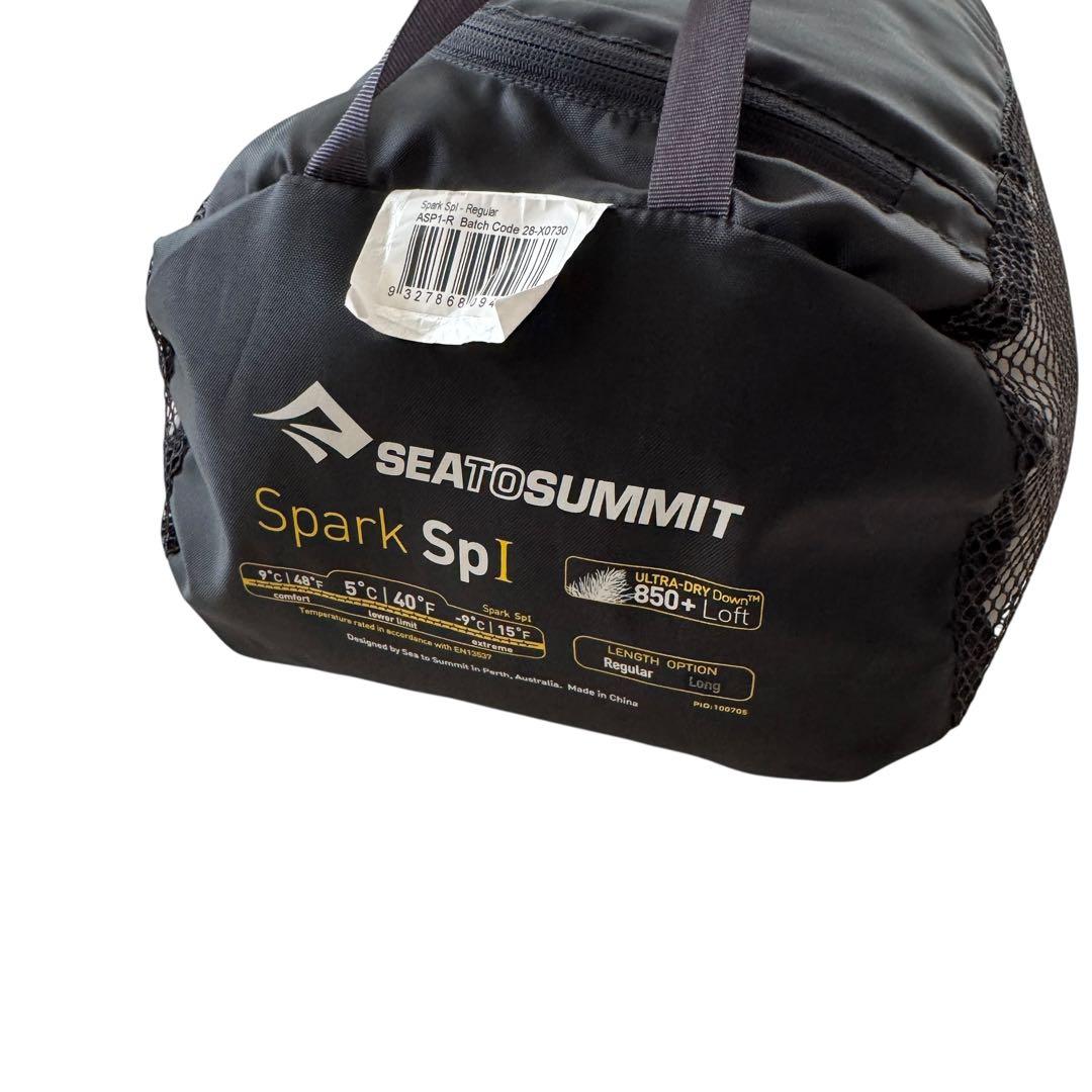 シートゥーサミット ダウンシュラフ Spark Sp1 850+Loft