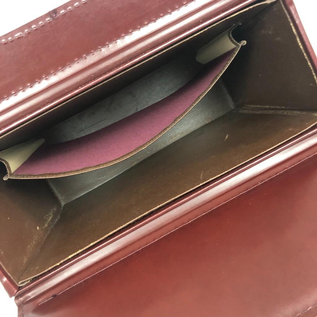 Cartier カルティエ トランクケース ドクターズバッグ マスト ボルドー
