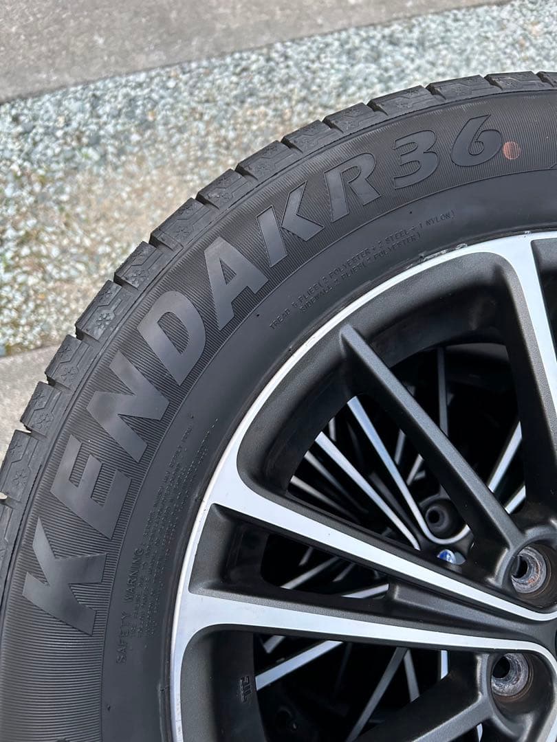 BRZ純正17インチホイール＋KENDA KRスタッドレス 225/60R17