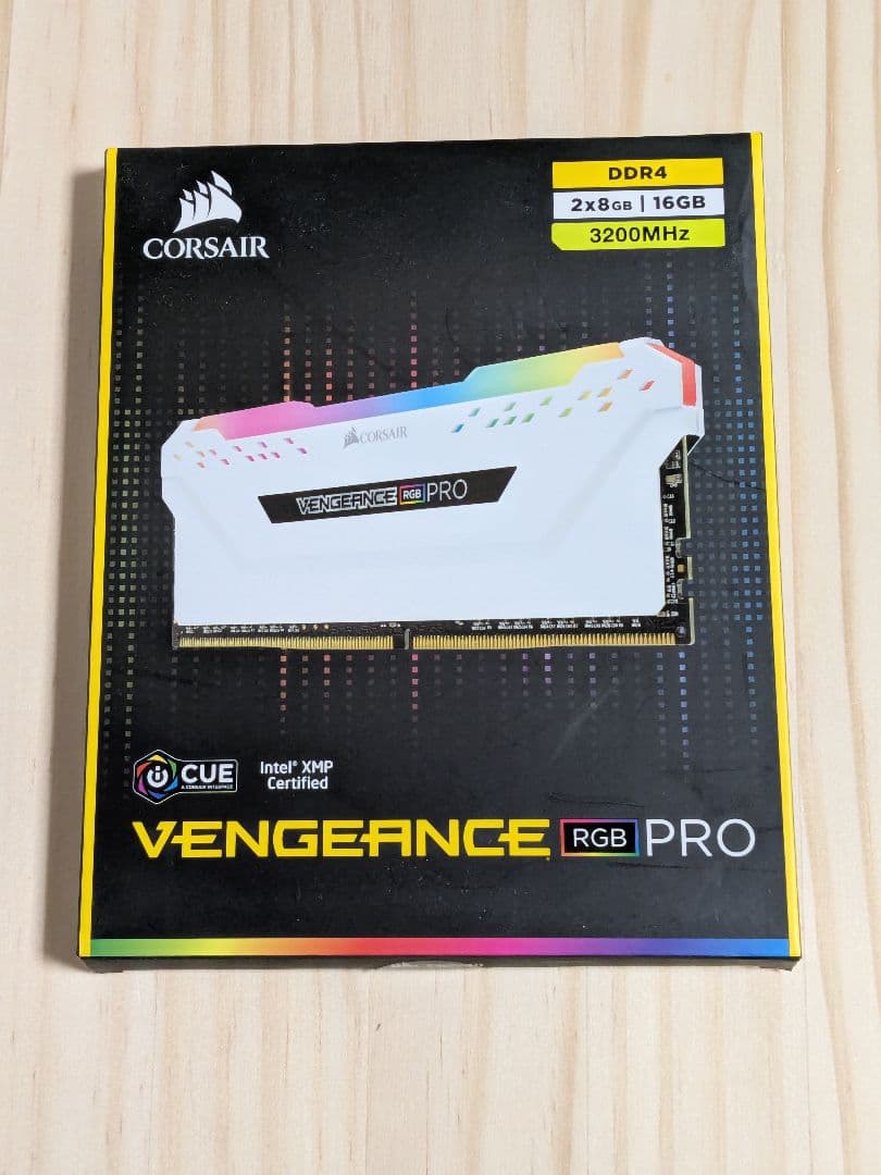 コルセア VENGEANCE RGB PRO DDR4メモリ 8GB×2