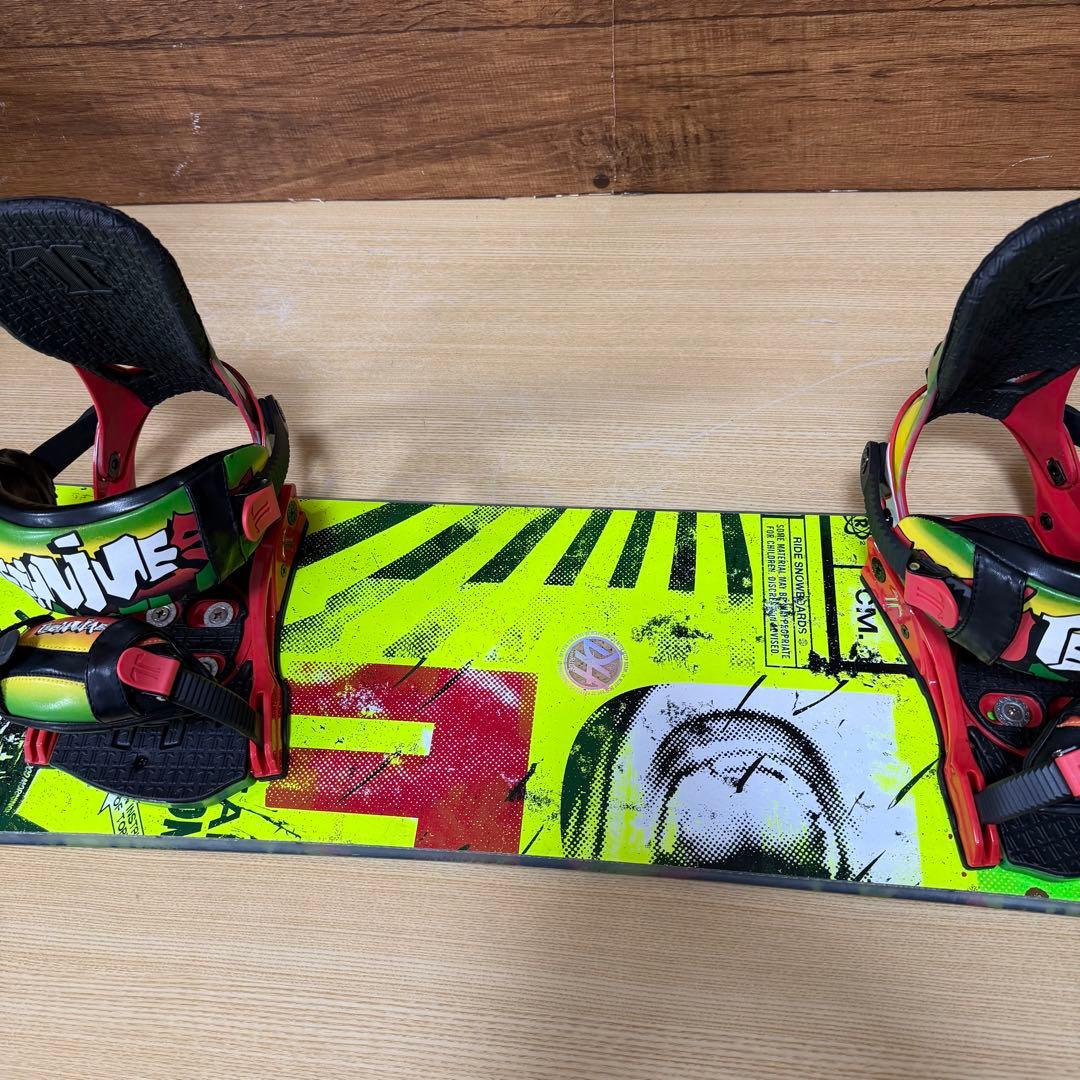 RIDE ライド　メンズスノーボード　3点セット　151cm メンテナンス済み