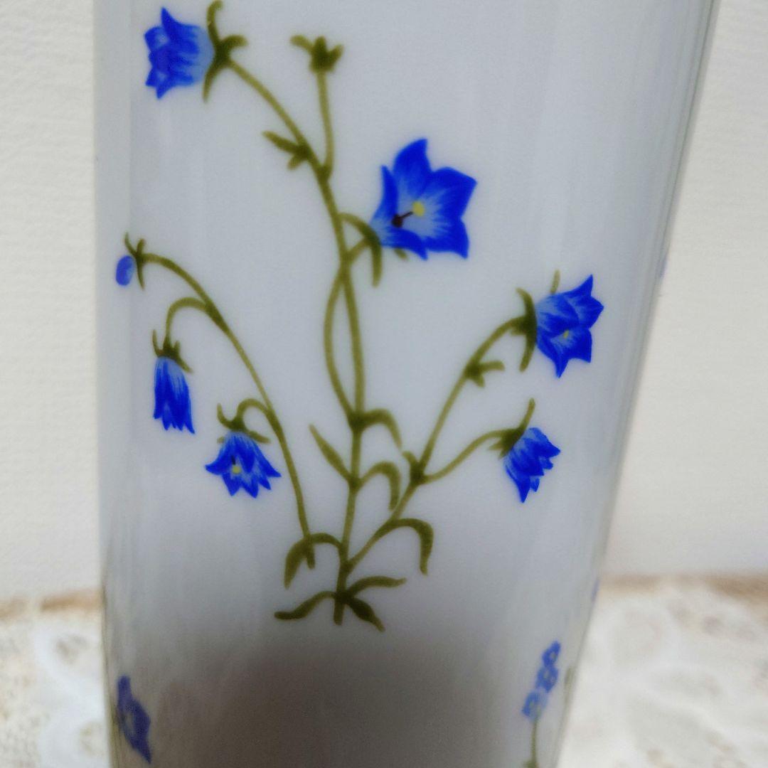 有田焼　花瓶　深川製磁　君島一郎デザイン花文花瓶