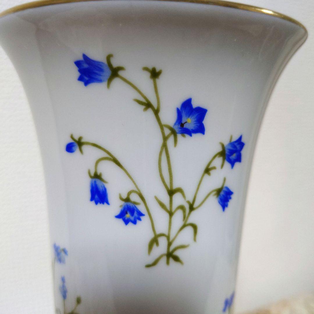 有田焼　花瓶　深川製磁　君島一郎デザイン花文花瓶