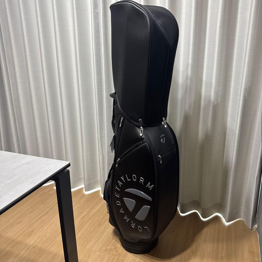 【新品未使用】テーラーメイド サークルロゴ キャディバッグ ブラック