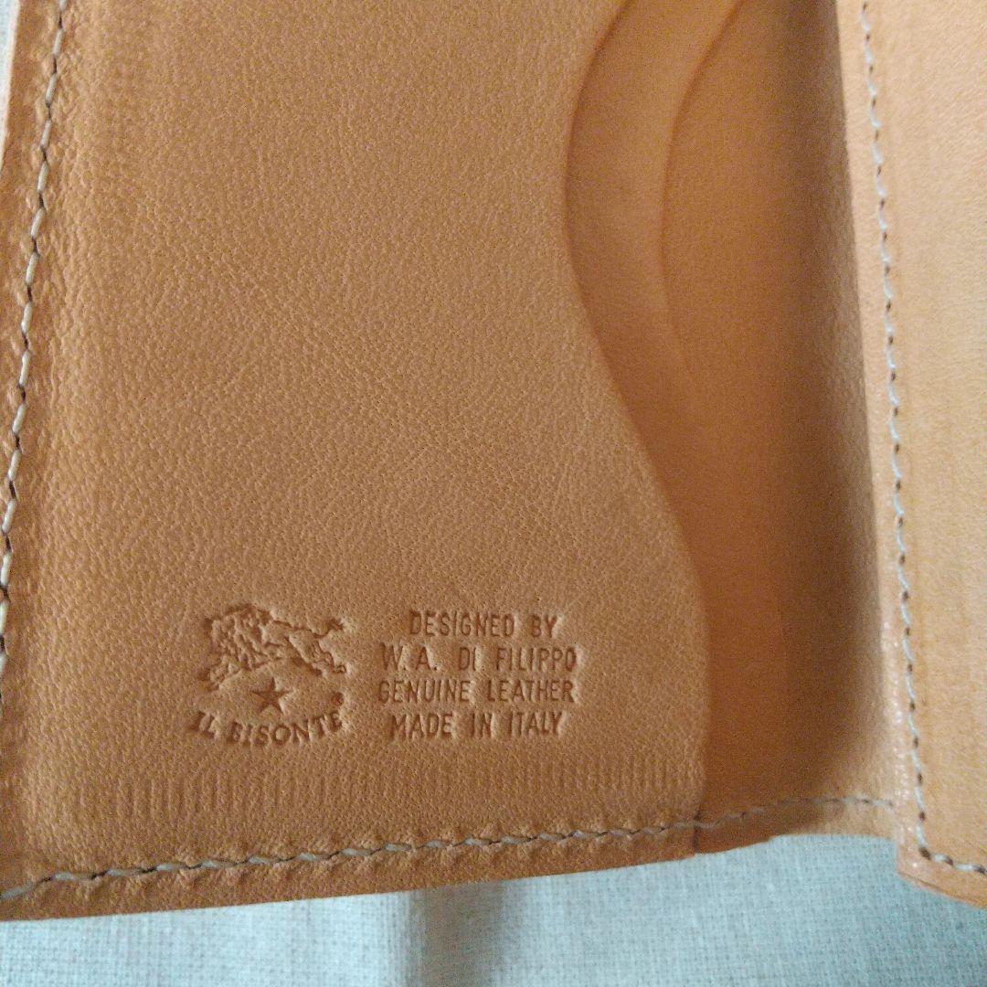 新品未使用 イルビゾンテ IL BISONTE ウォレット 折り財布 コンパクト
