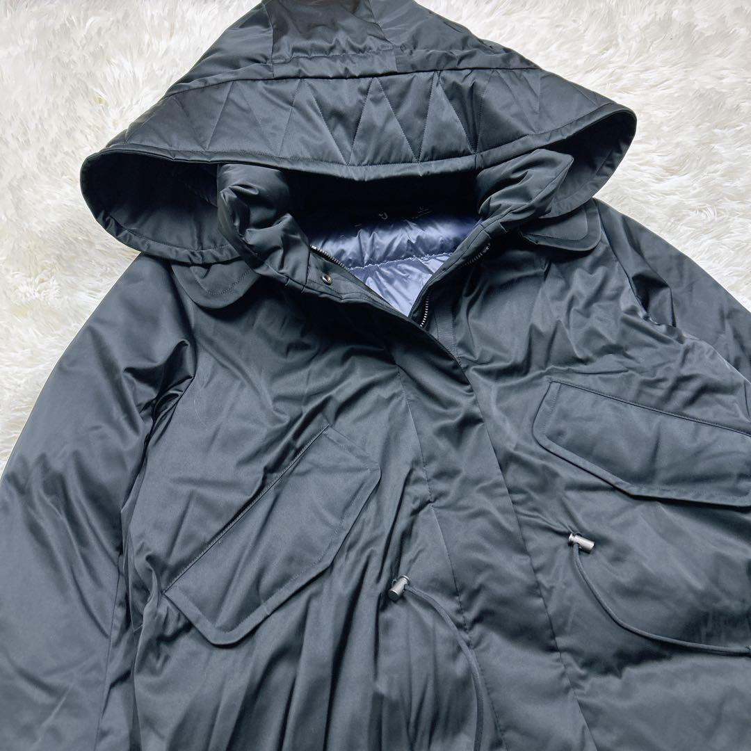 未使用級　人気完売　ユニクロ　プラスジェイ　ダウンショートコート　ブラック　L