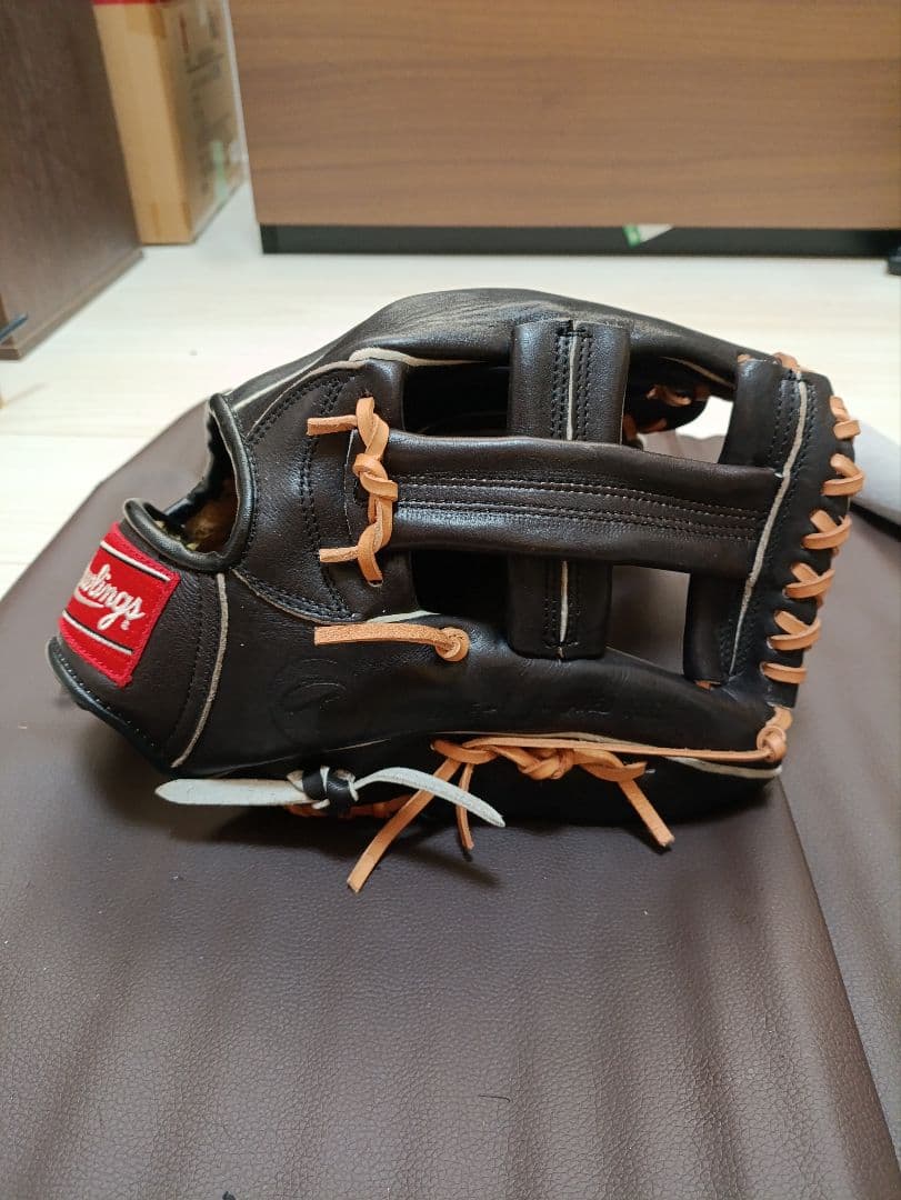 即戦力【型付け済み】ローリングス一般軟式グラブ