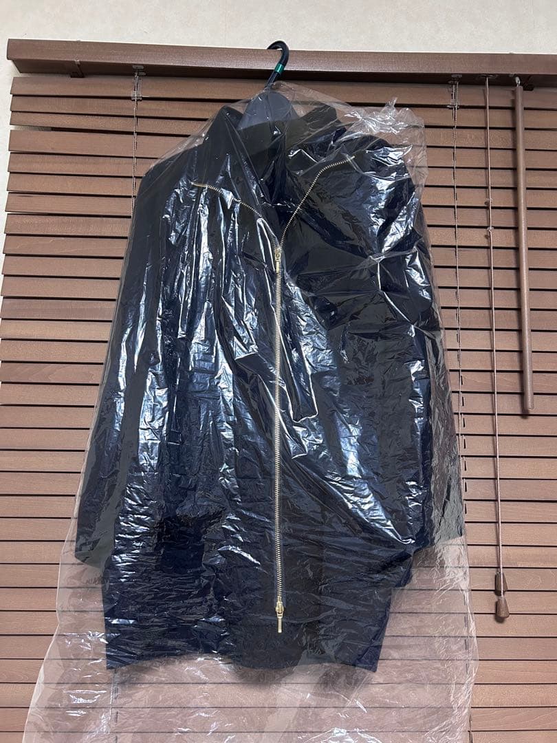 23区　ウールリバー スタンドカラーコート　ネイビー　タグ付き新品