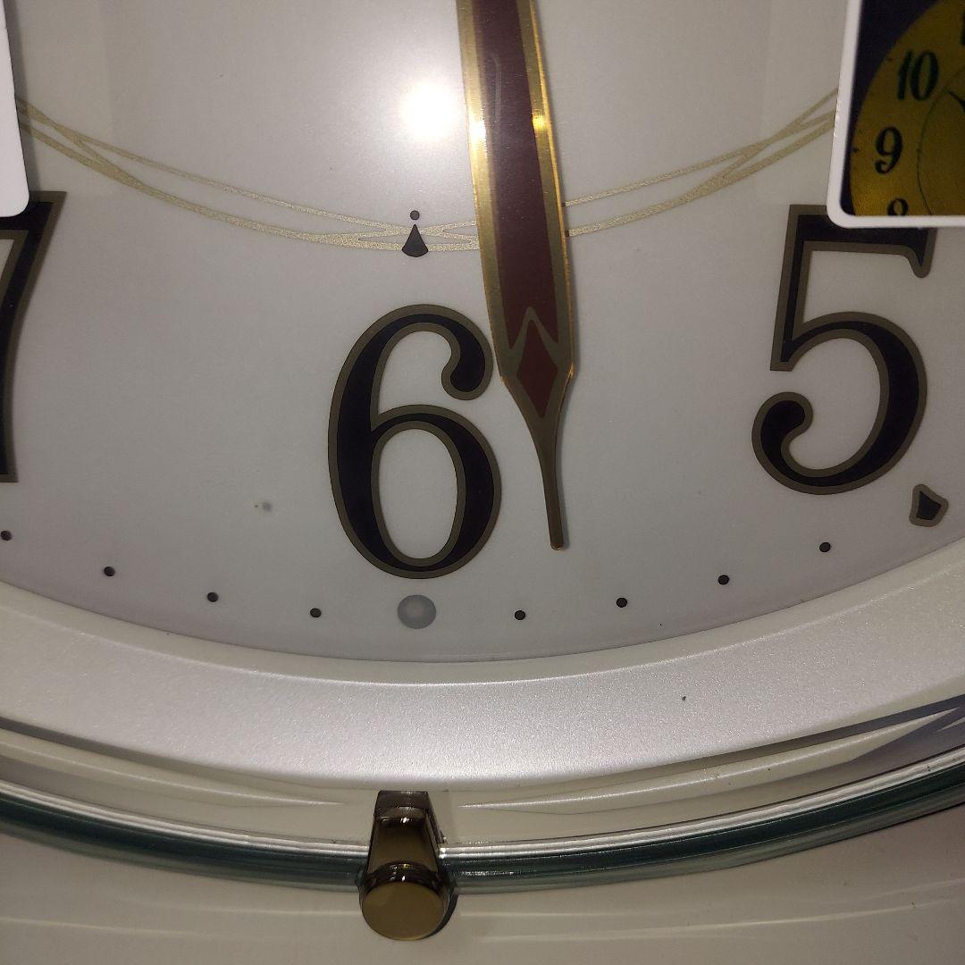 SEIKO セイコー 掛け時計 電波クロック 電波掛け時計 グリーン